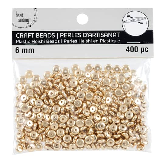 Gold Heishi CCB Craft Beads, 6mm by Bead Landing&#x2122;